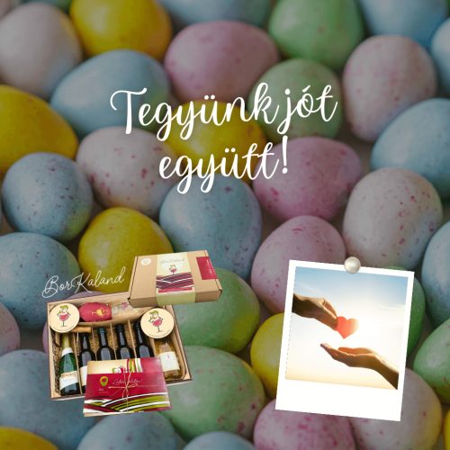 Tegyünk jót együtt! BorKaland® élménydoboz és a Játéknap Alapítvány támogatása
