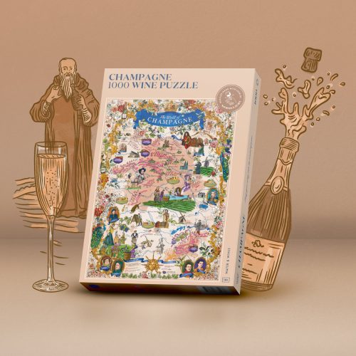 Borvilág puzzle - Champagne