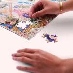 Borvilág puzzle - Champagne