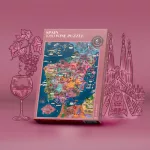 Borvilág puzzle - Spanyolország