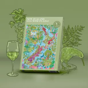 Borvilág puzzle - Újzéland