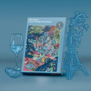 Borvilág puzzle - Franciaország