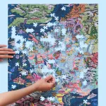 Borvilág puzzle - Franciaország