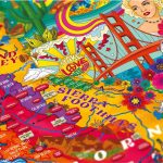 Borvilág puzzle - California