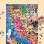 Borvilág puzzle - California