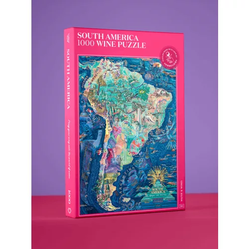 Borvilág puzzle - Dél-Amerika
