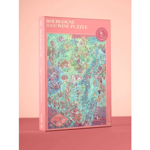 Borvilág puzzle - Bourgogne